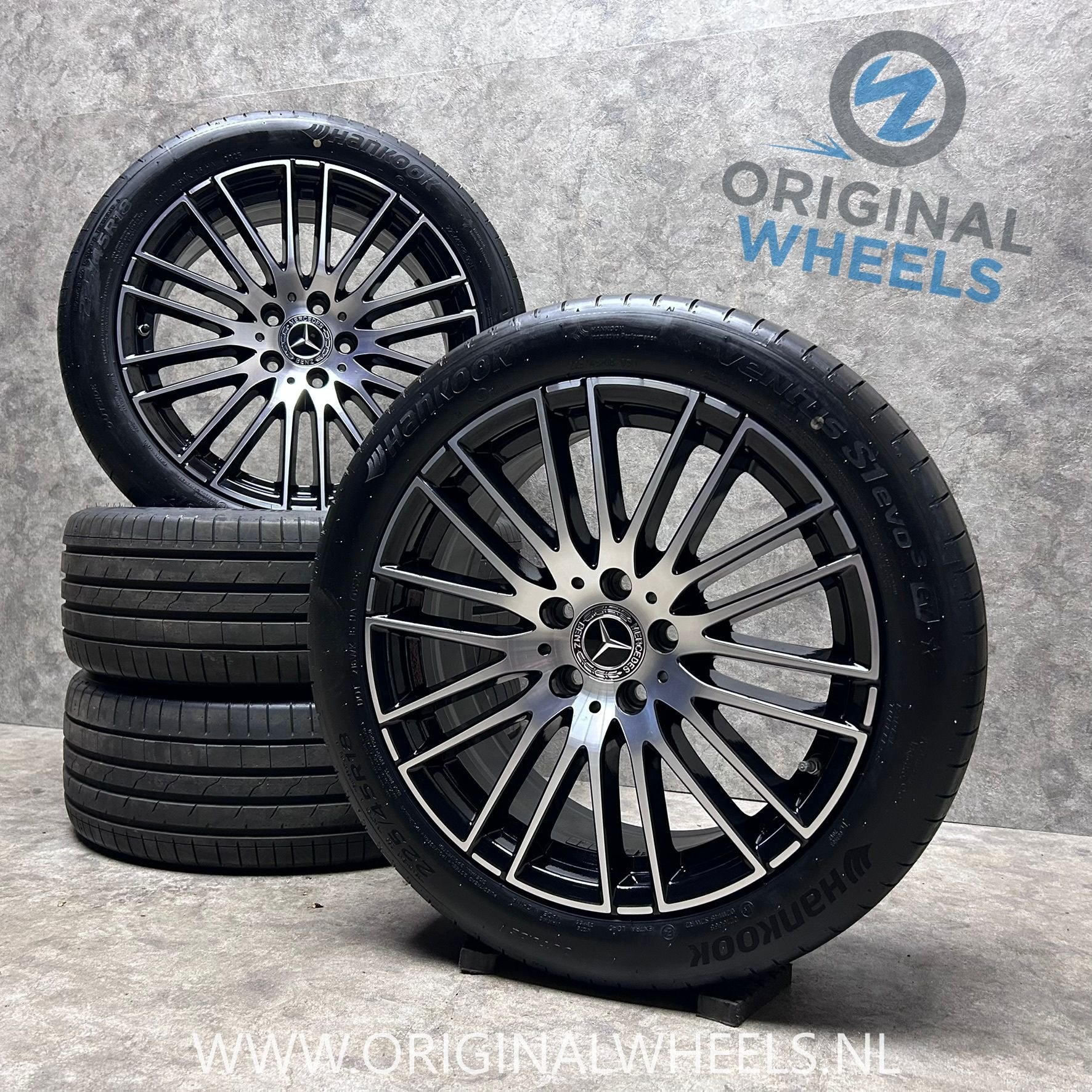 18 inch originele velgen + zomerbanden MB C klasse W206, 18 inch, Gebruikt, -, -