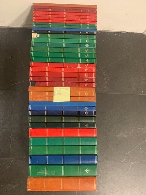 (35x) lege postzegel album, Ophalen of Verzenden, Verzamelalbum