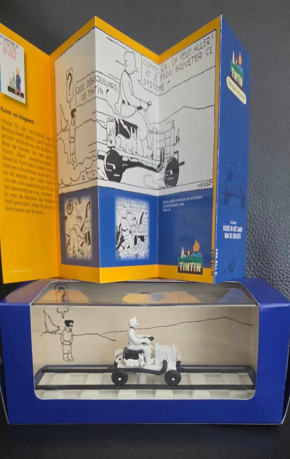 Kuifje in het land van de Sovjets - Modelauto, Ophalen of Verzenden