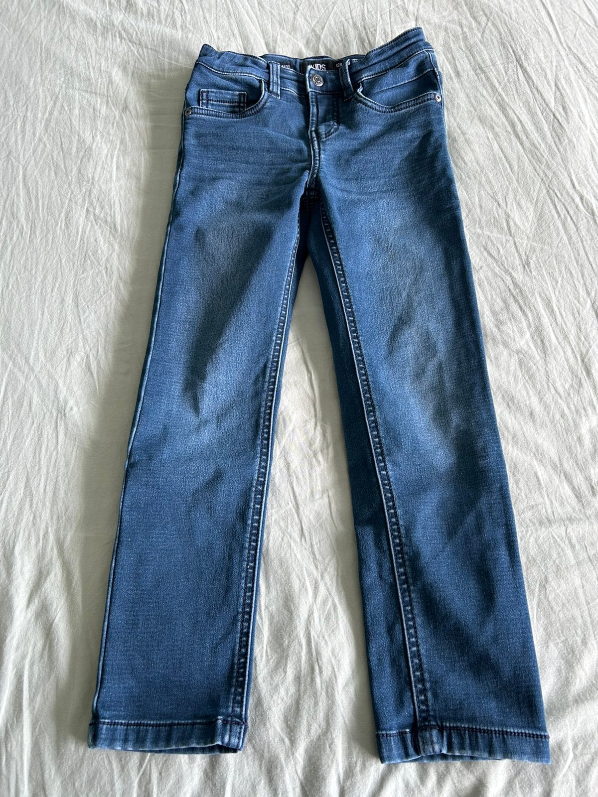 Slim Fit jog jeans maat 128, Ophalen of Verzenden, Gebruikt, Jongen, Broek