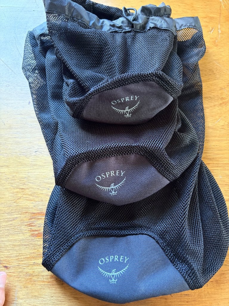 Nieuw Osprey reis accessoires, 3-6-12 liter, Zwart, Minder dan 40 cm, Nieuw, Minder dan 35 cm