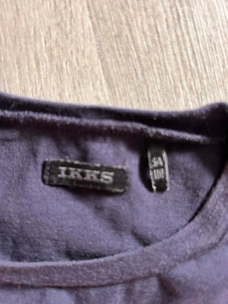IKKS T-shirt 'South West University' Maat 34 (XS), Blauw, Ophalen of Verzenden, Korte mouw, Maat 34 (XS) of kleiner