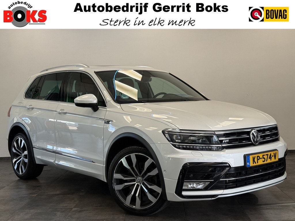 Volkswagen Tiguan 2.0 TSI 4Motion Highline 360 Camera Virtua, Auto's, Volkswagen, Bedrijf, Te koop, Tiguan, 4x4, ABS, Adaptive Cruise Control