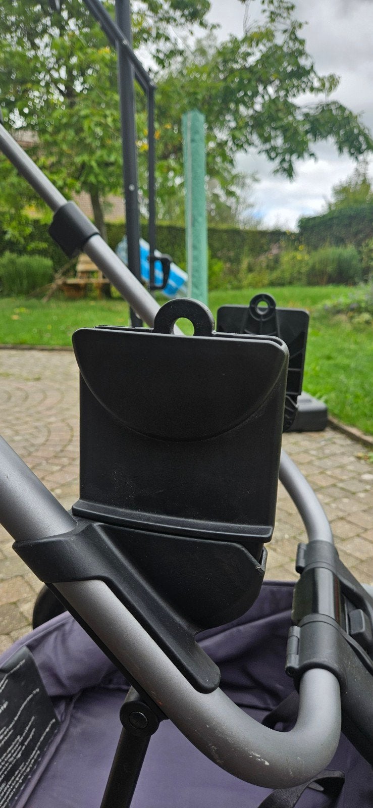 Easywalker Harvey hoogteadapter Black, Kinderwagen, Gebruikt, Ophalen of Verzenden, Met autostoeltje