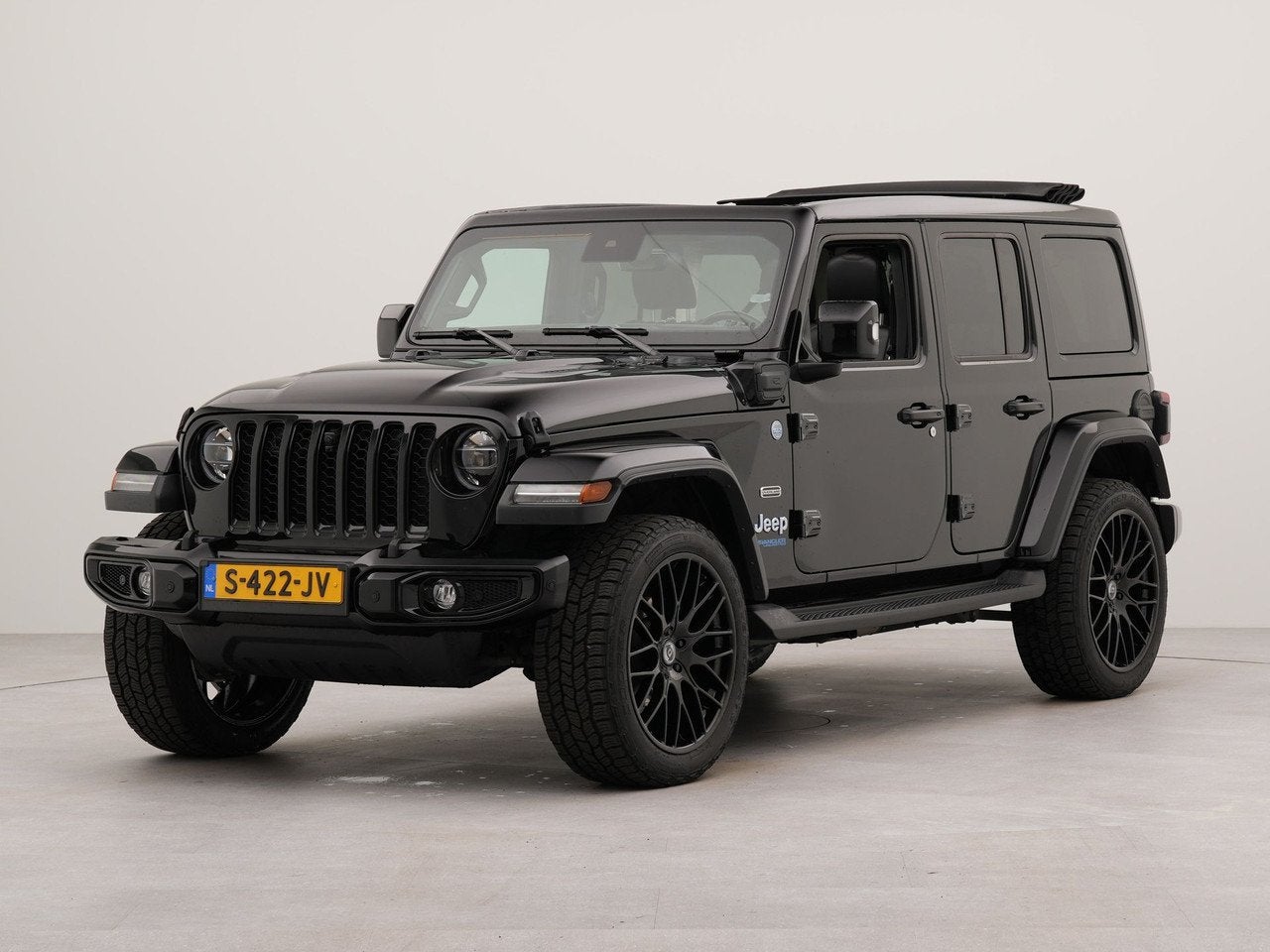 Jeep Wrangler Unlimited 4xe 380 PHEV Sahara | Open Dak | Led, Auto's, Automaat, 4 cilinders, Cabriolet, Leder