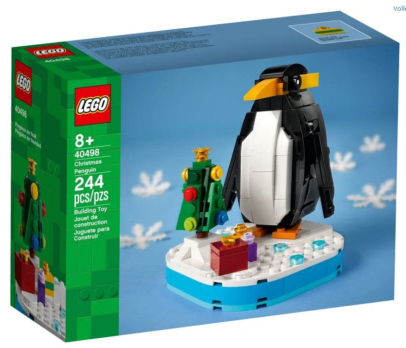 Lego Seasonal Kerstpinguin (40498) Nieuw, Inclusief accessoires, Overige thema's, Lego, Nieuw