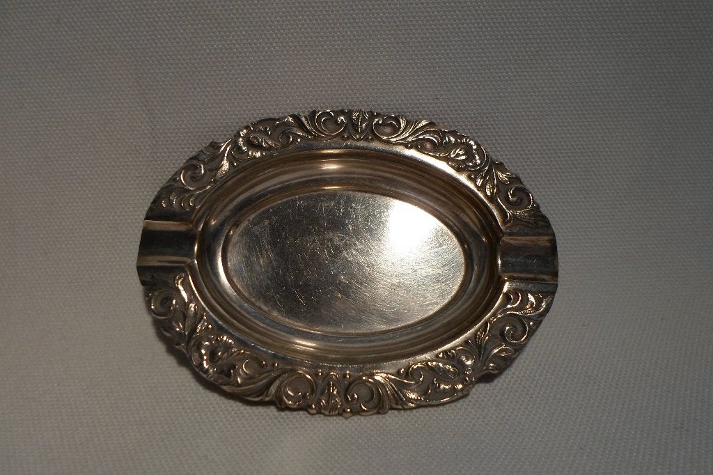 Asbakje Zilver Verzilverd, Antiek en Kunst, Ophalen of Verzenden