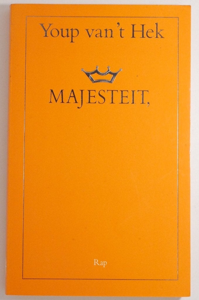 Majesteit, - Youp van 't Hek (1997) Columns NRC Handelsblad, Boeken, Verzenden, Zo goed als nieuw, Anekdotes en Observaties