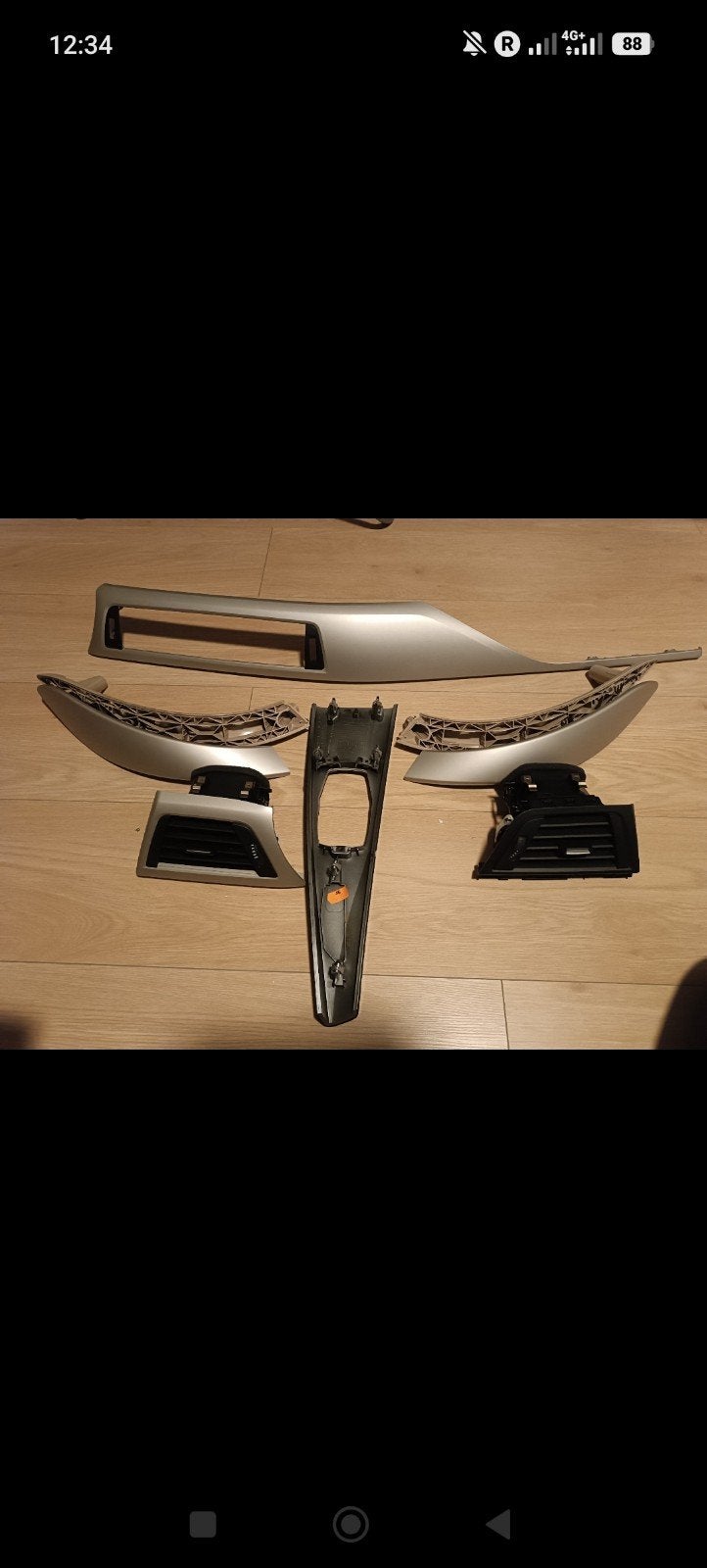 BMW F32 4 Serie Aluminium Interieur Lijsten Set, Ophalen of Verzenden