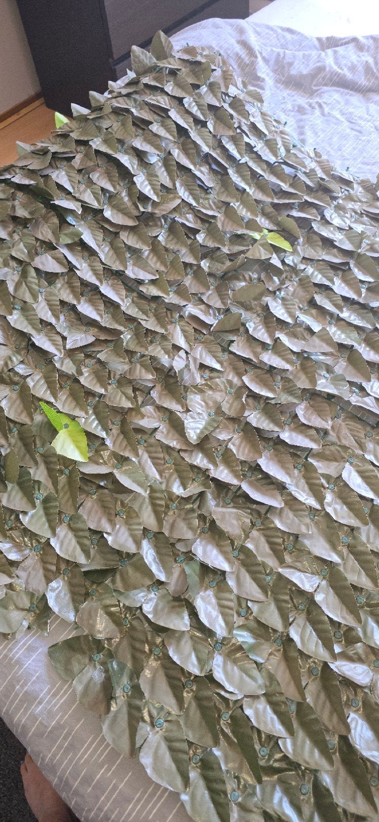 Camouflage net - Kunststof bladeren voor decoratie, Ophalen of Verzenden, 200 cm of meer