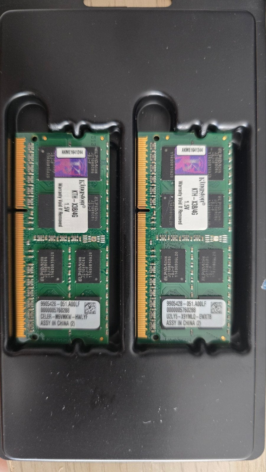 Kingston KTH-X3B/4G 4GB DDR3 RAM Geheugenmodule, Onbekend, DDR3, Ophalen of Verzenden, Zo goed als nieuw