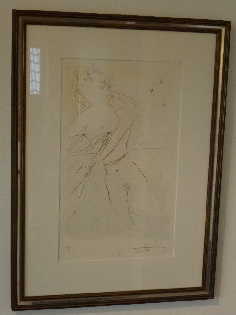 Salvador Dali Das hohe Lied erotic art erotische kunst, Antiek en Kunst, Personages en Fantasiefiguren, Ophalen of Verzenden, Lithografie
