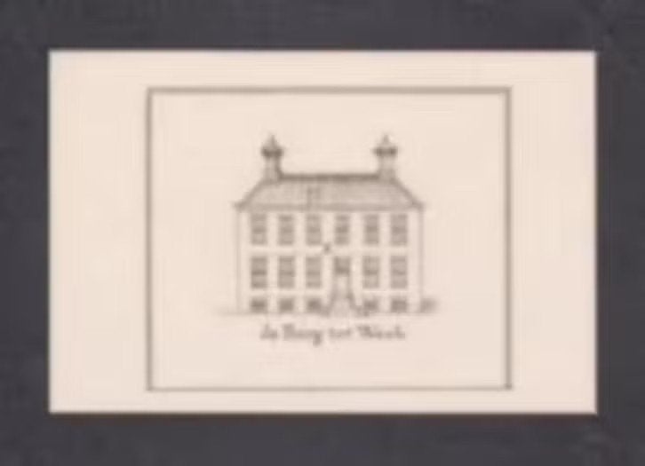 Wehe-Den Hoorn Borg Starkenborgh tot Weeh., Ophalen of Verzenden, 1960 tot 1980, Ongelopen, Groningen