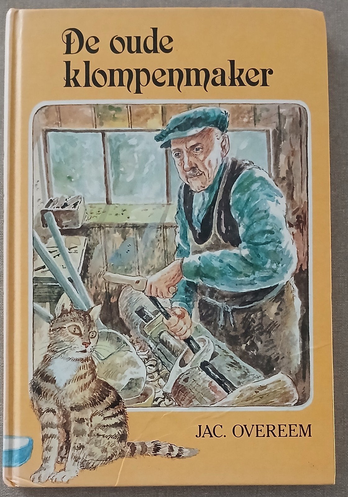 De oude klompenmaker - JAC. OVEREEM (Kinderboek), Gelezen, Ophalen of Verzenden, JAC. OVEREEM, Fictie