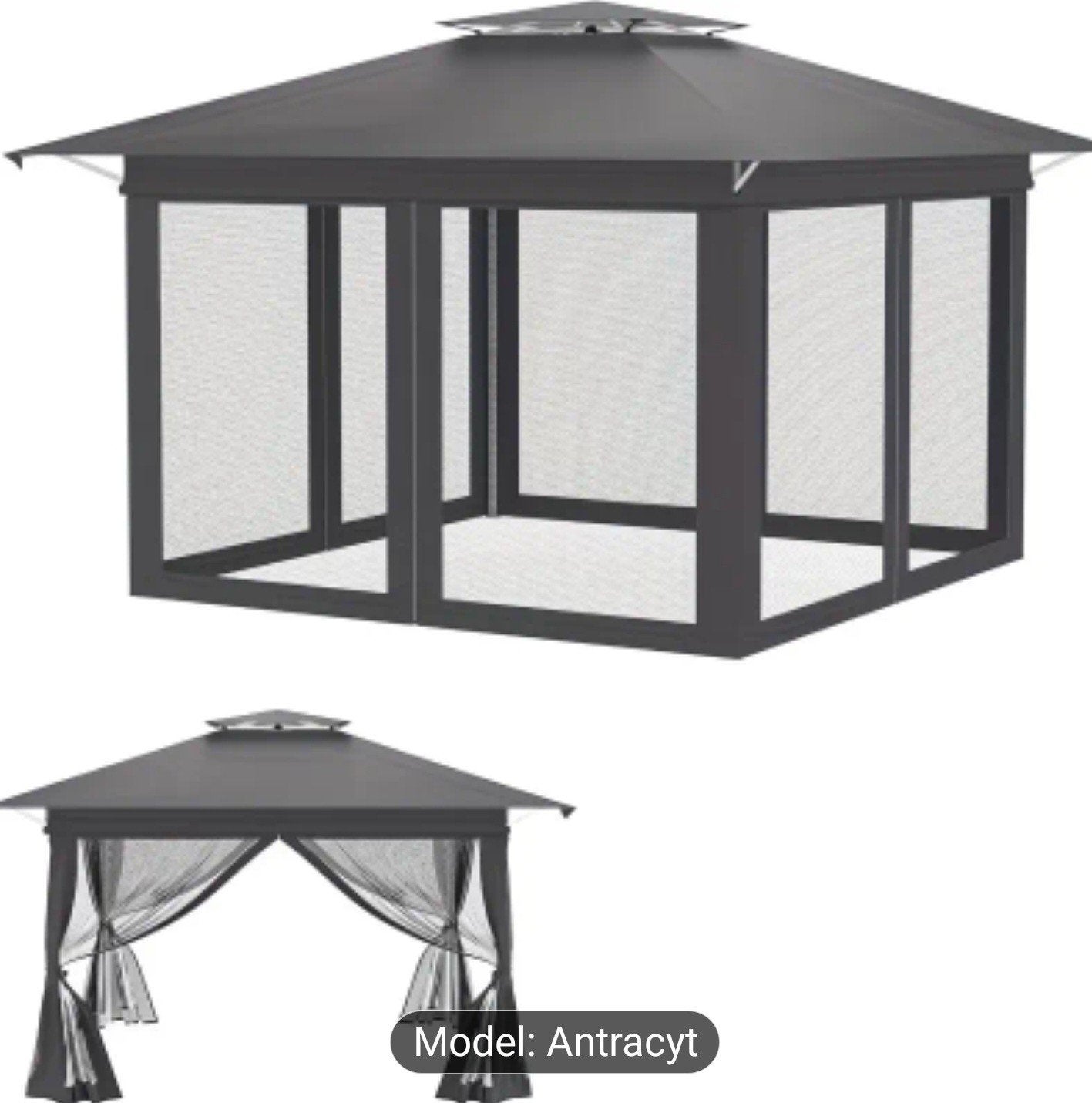 Opvouwbaar Paviljoen - Snel Op te Zetten Partytent, Tuin en Terras, Partytenten, Opvouwbaar, Minder dan 4 meter, Nieuw, Paviljoen