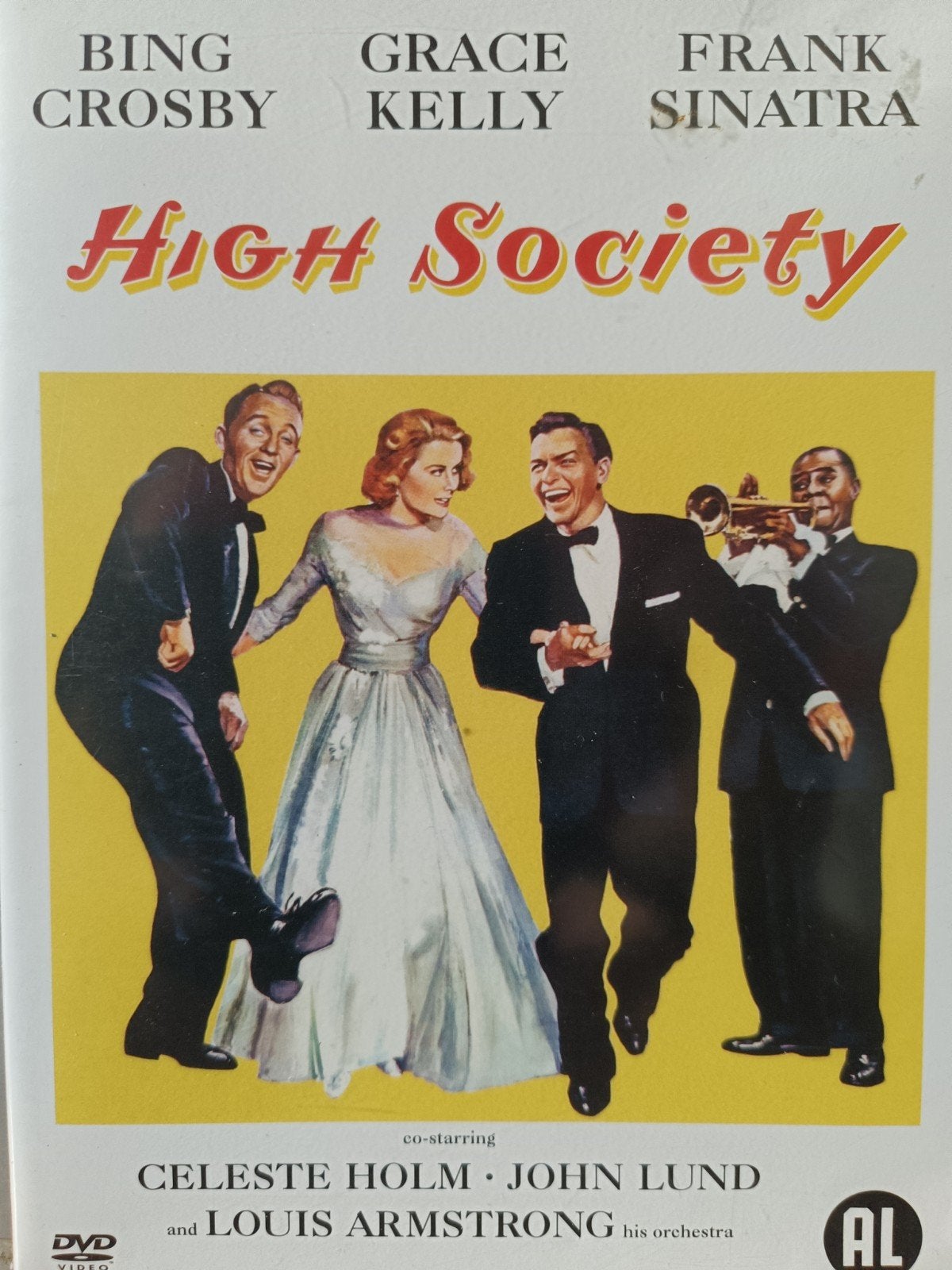 High Society Dvd NL ZGAN Bing Crosby, Grace Kelly, Frank Sin, Cd's en Dvd's, Engels, Alle leeftijden, Inclusief doosje, Ophalen of Verzenden