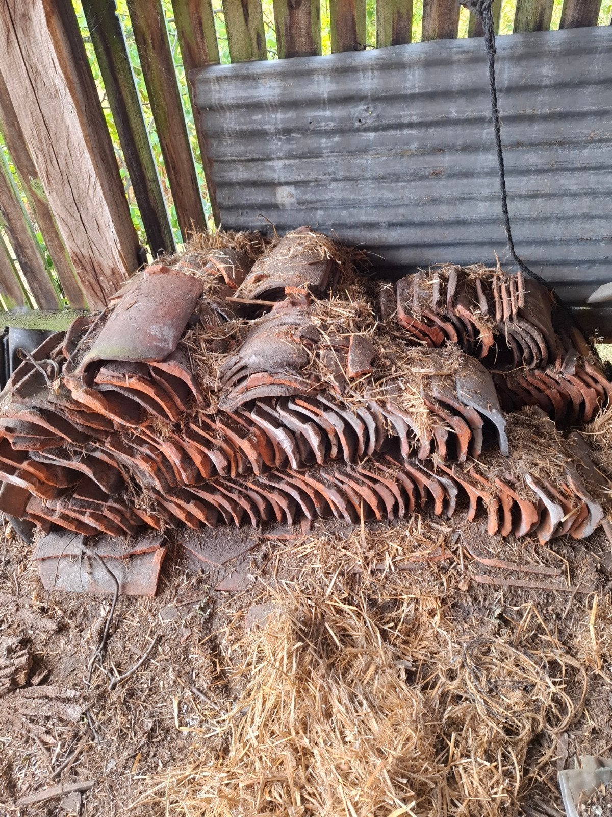 Oude Hollandse dakpannen - Authentiek en gebruikt, Doe-het-zelf en Verbouw, Dakpannen en Dakbedekking, Ophalen, Gebruikt, Steen of Klei