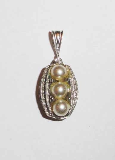 Hanger parels zilver, Overige voorstellingen, Verzenden, Zo goed als nieuw, Met parel