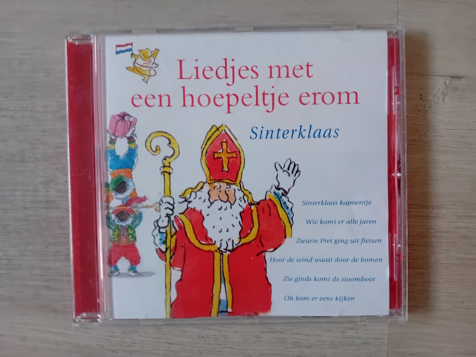 Sinterklaas CD: Liedjes met een hoepeltje erom, Gebruikt, Tot 2 jaar, Ophalen of Verzenden, Muziek