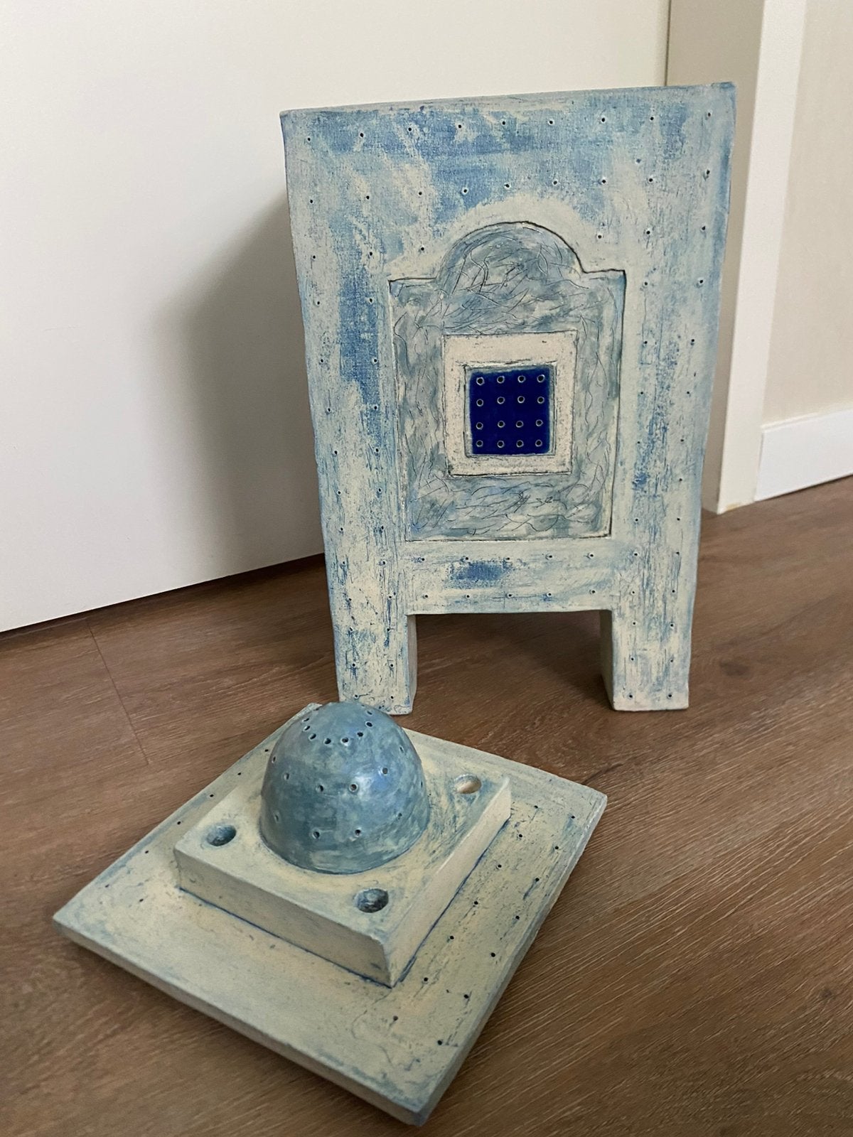 Urn van keramiek, Ophalen