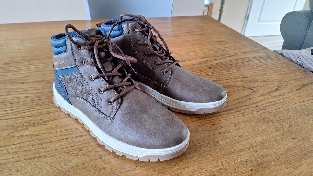 Memphis One schoenen, maat 43, heren, nieuw, Bruin, Nieuw, Ophalen of Verzenden, Sneakers of Gympen