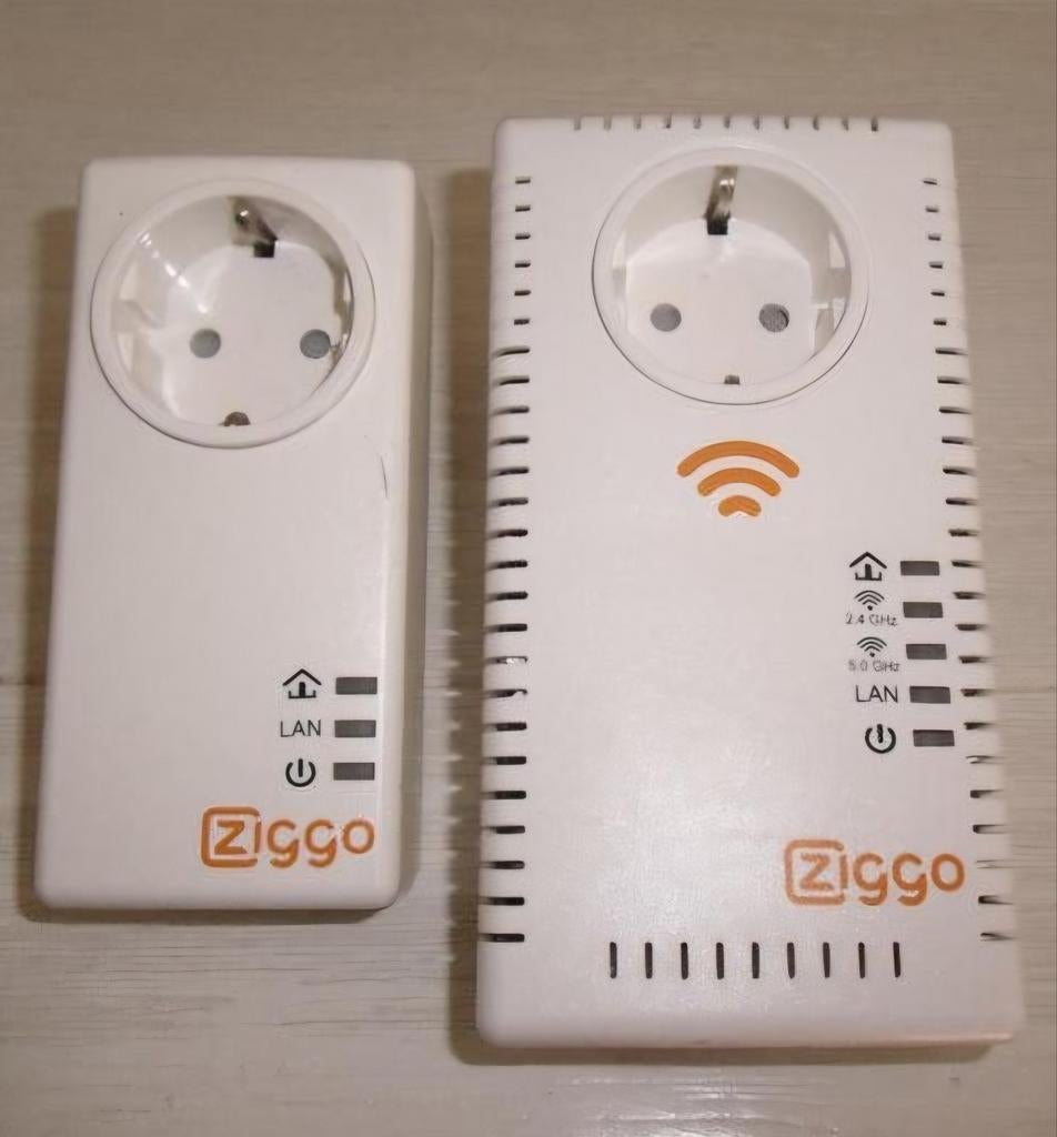 Ziggo Powerline WIFI boosters, Ophalen of Verzenden, Gebruikt, Ziggo