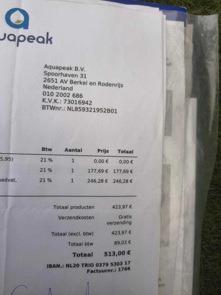 Waterzuiveringsinstallatie Osmose + Ontharder met Kraan, Ophalen