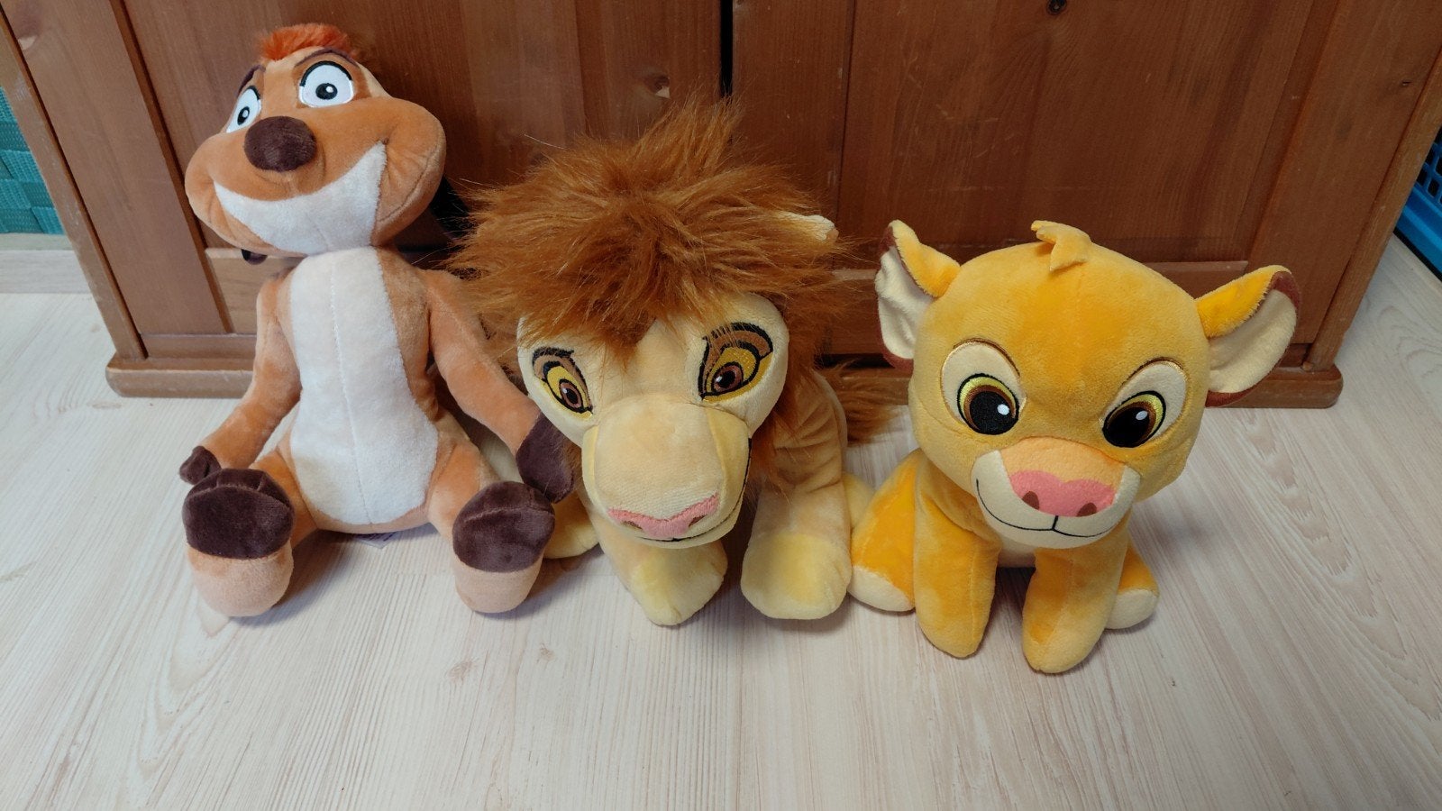 Lion king Disney knuffels, Ophalen of Verzenden, Leeuwenkoning of Jungle Boek, Zo goed als nieuw, Beeldje of Figuurtje