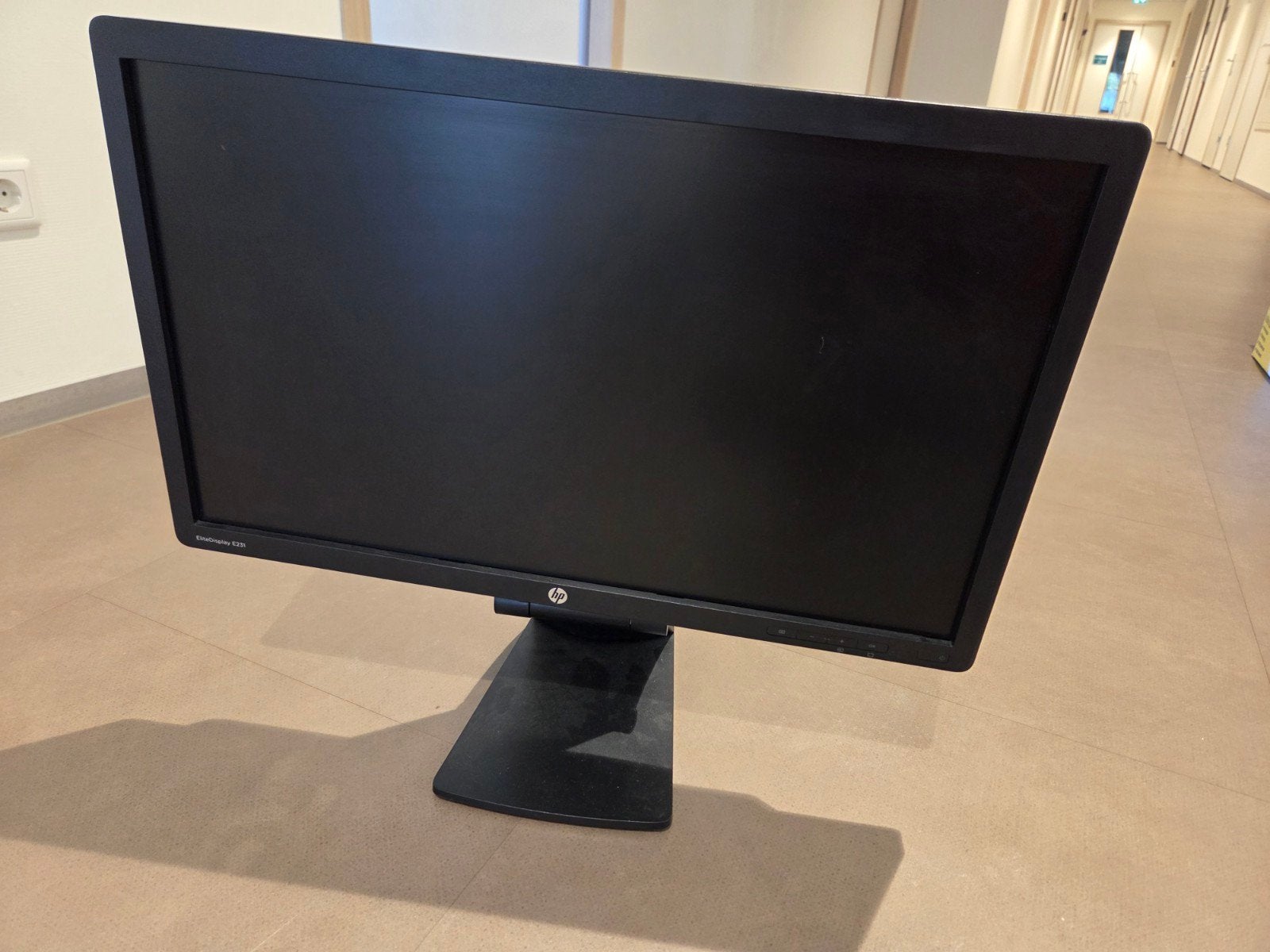 HP EliteDisplay E231 – 23 inch monitor, Ophalen, Gebruikt, IPS, DisplayPort