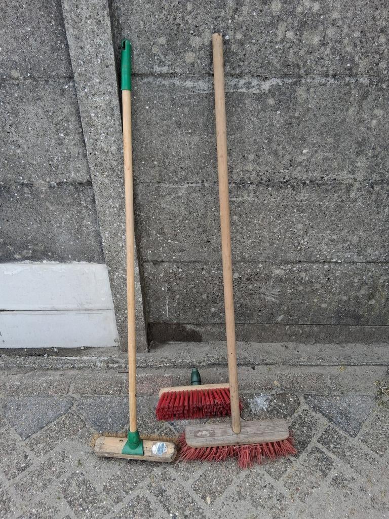 Tuingereedschap Bezems, Tuin en Terras, Hand-tuingereedschap, Ophalen, Gebruikt, Bezem