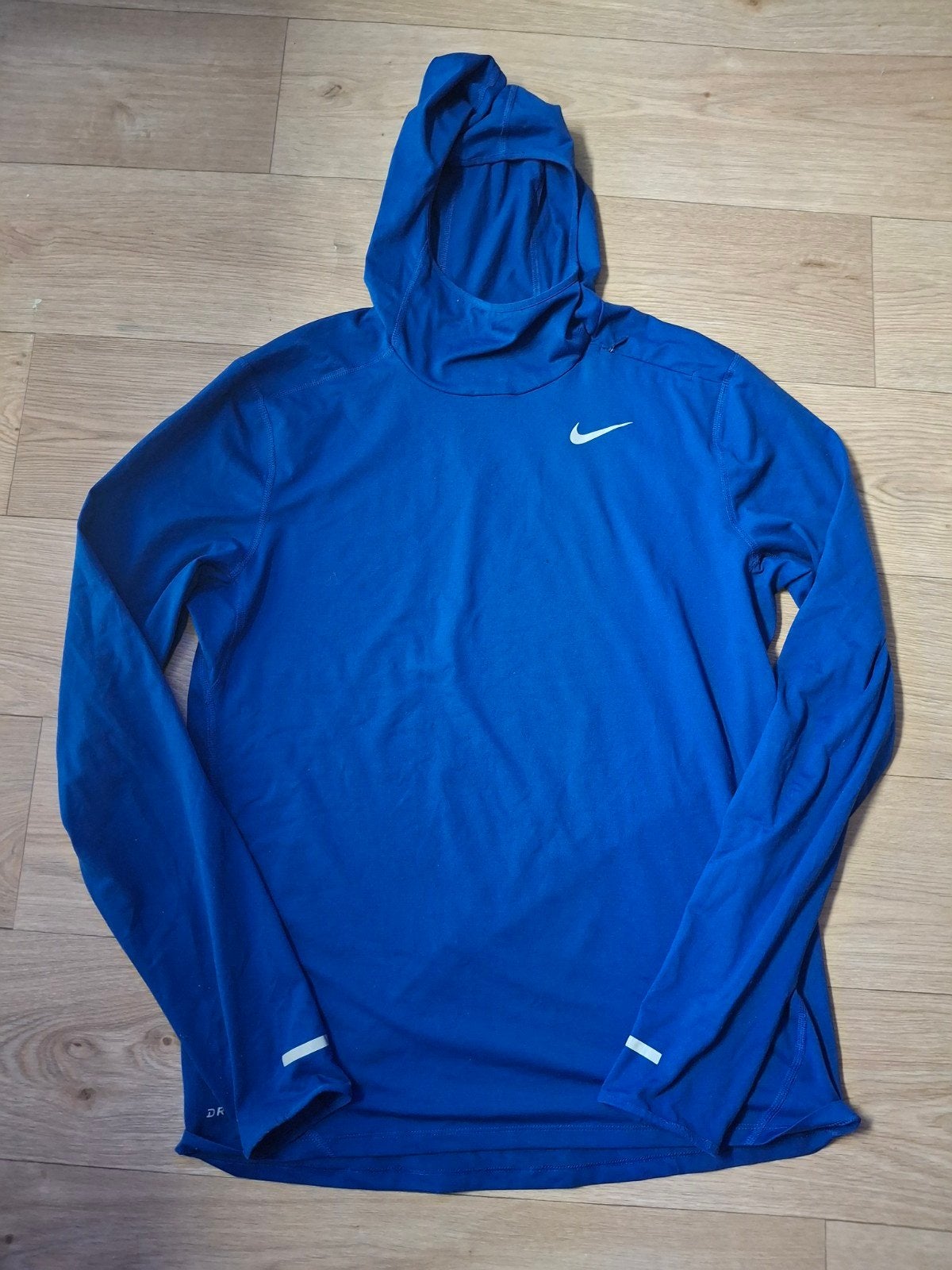 Nike Dri-FIT hardloopshirt met capuchon - Maat M, Nike, Ophalen of Verzenden, Zo goed als nieuw, Hardlopen of Fietsen