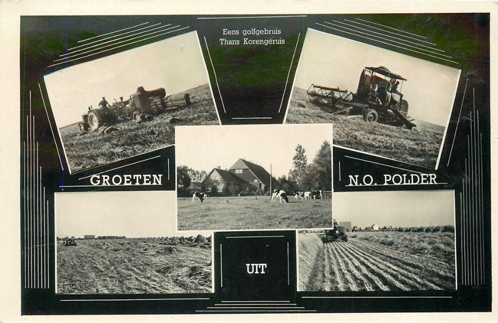 701-148-035 Noord Oost Polder, Verzenden, Voor 1920, Flevoland
