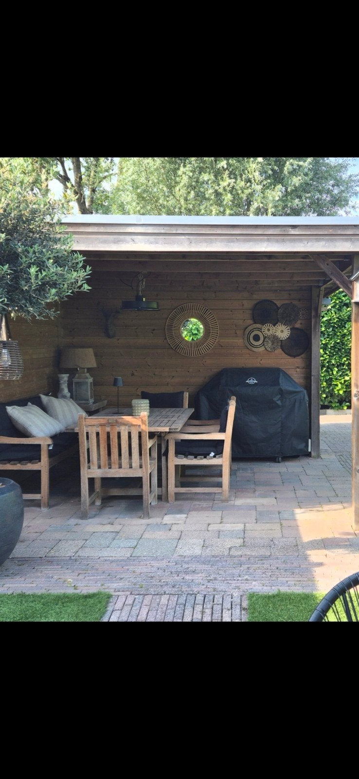 100% Plantation Teak  for ever! Zware complete set, Ophalen, Teakhout, Bank