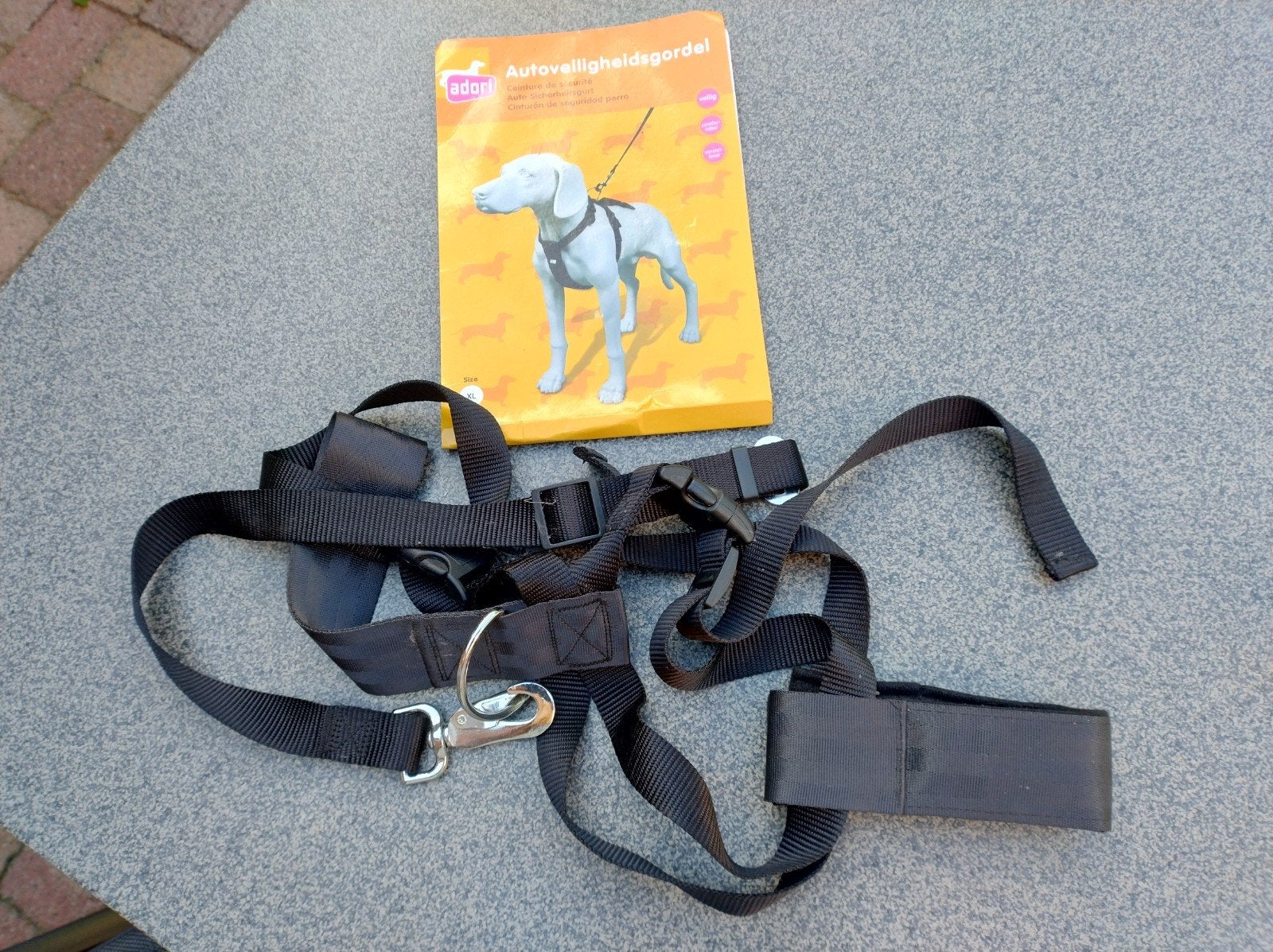 veiligheidsgordel auto hond, Ophalen of Verzenden, Nieuw, Hondenriem-accessoire