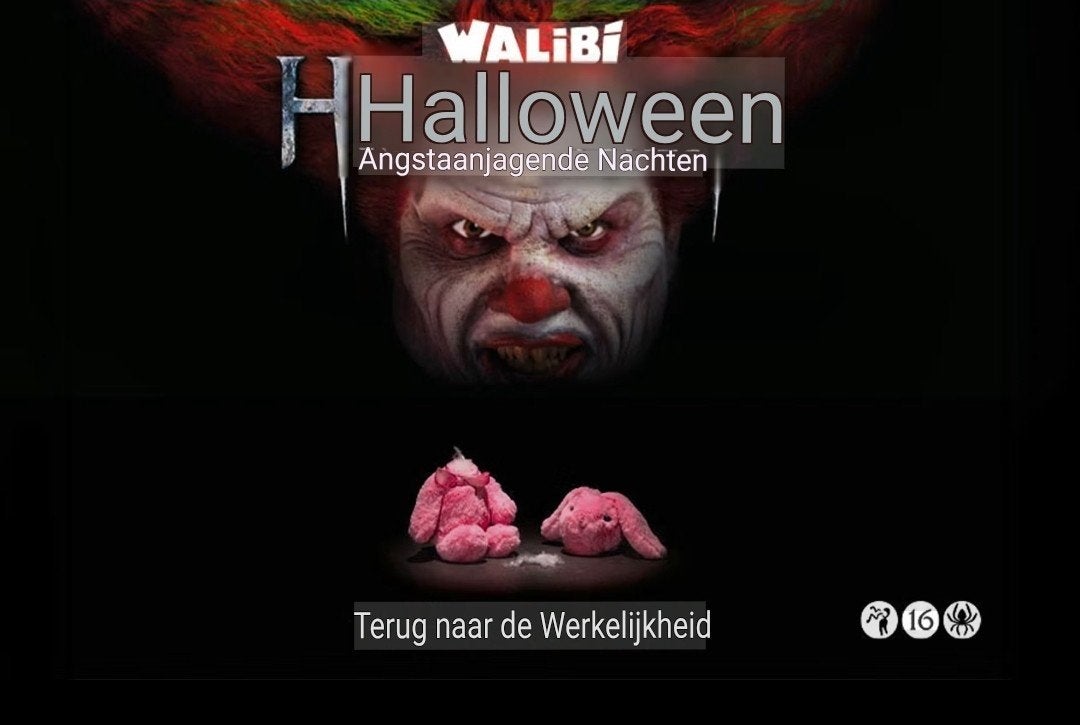 haloween fright night 2personen 1november, Twee personen
