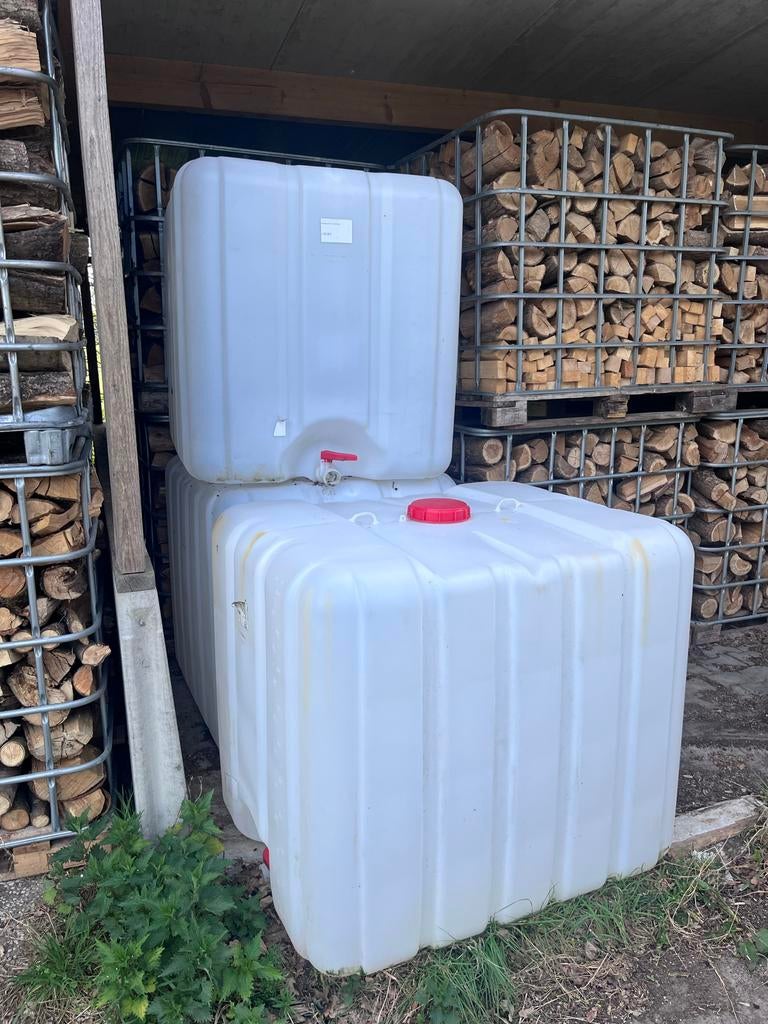 Watertank 120x100x100 - IBC container, Tuin en Terras, Ophalen, Gebruikt