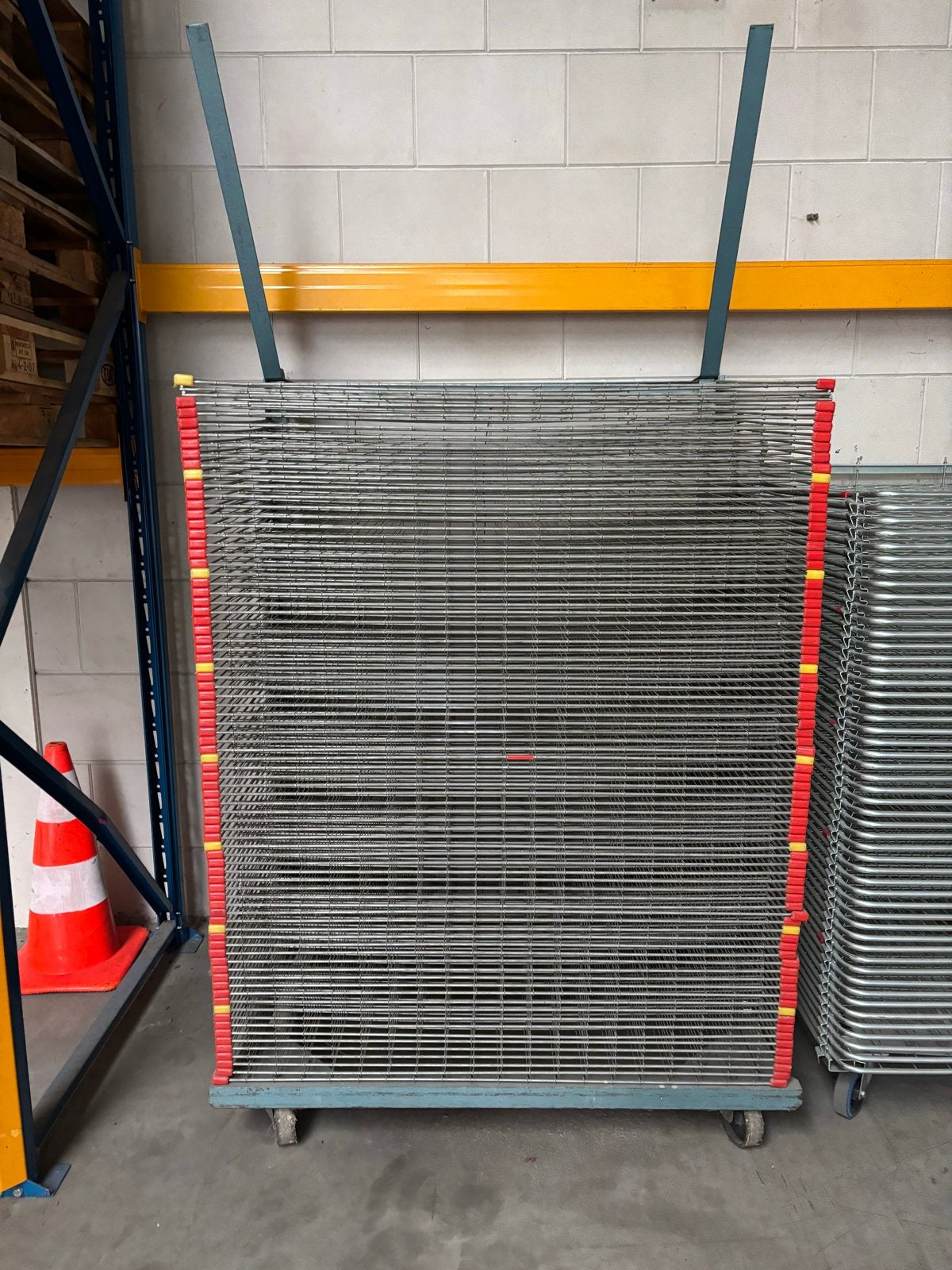 Zeefdruk droogrek 125x85cm met 80 bladen, Ophalen