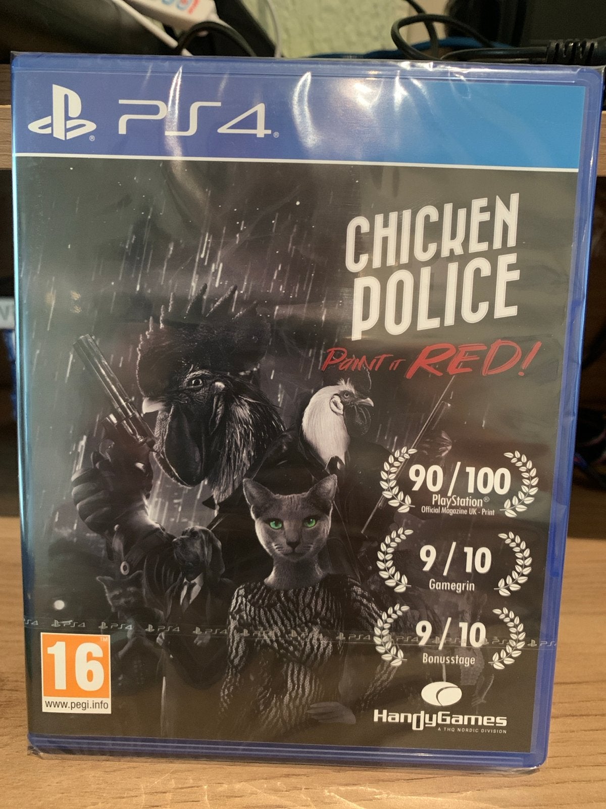 Chicken Police - Paint it RED! PS4 (Nieuw in folie), Avontuur en Actie, 1 speler, Nieuw, Ophalen of Verzenden