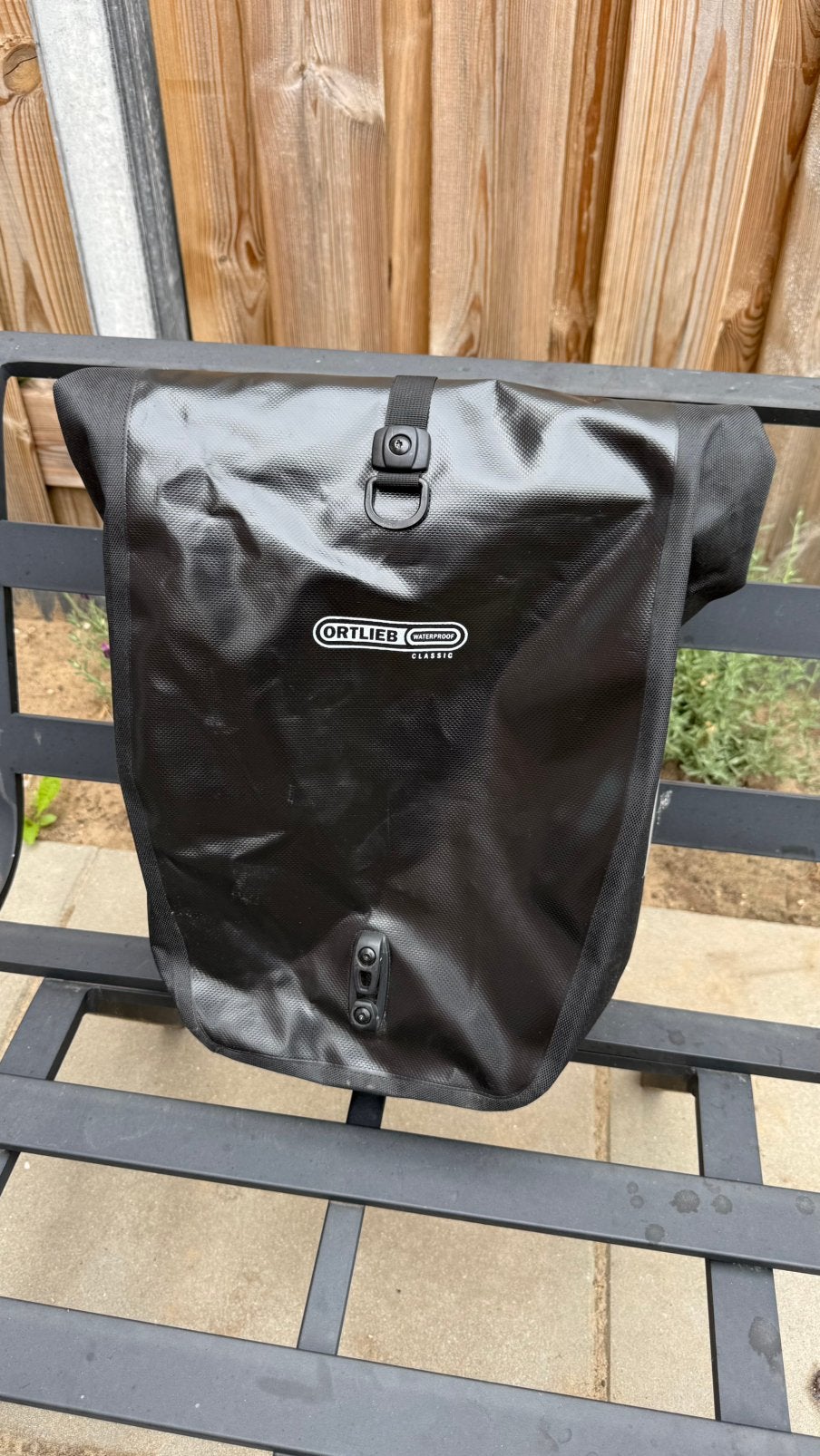 Ortlieb Sport-Roller Classic 25L fietstas waterdicht – zwart, Ophalen of Verzenden, Gebruikt