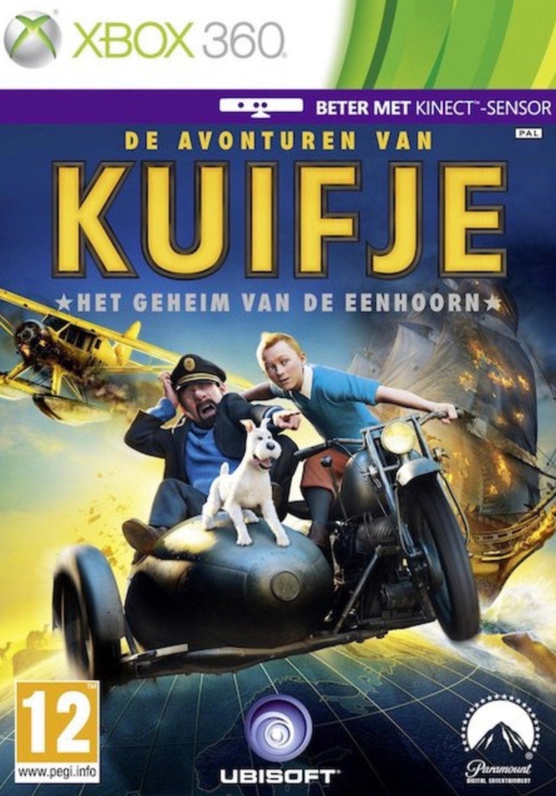 De Avonturen van Kuifje: Het Geheim van de Eenhoorn, Avontuur en Actie, Gebruikt, 1 speler, Ophalen of Verzenden