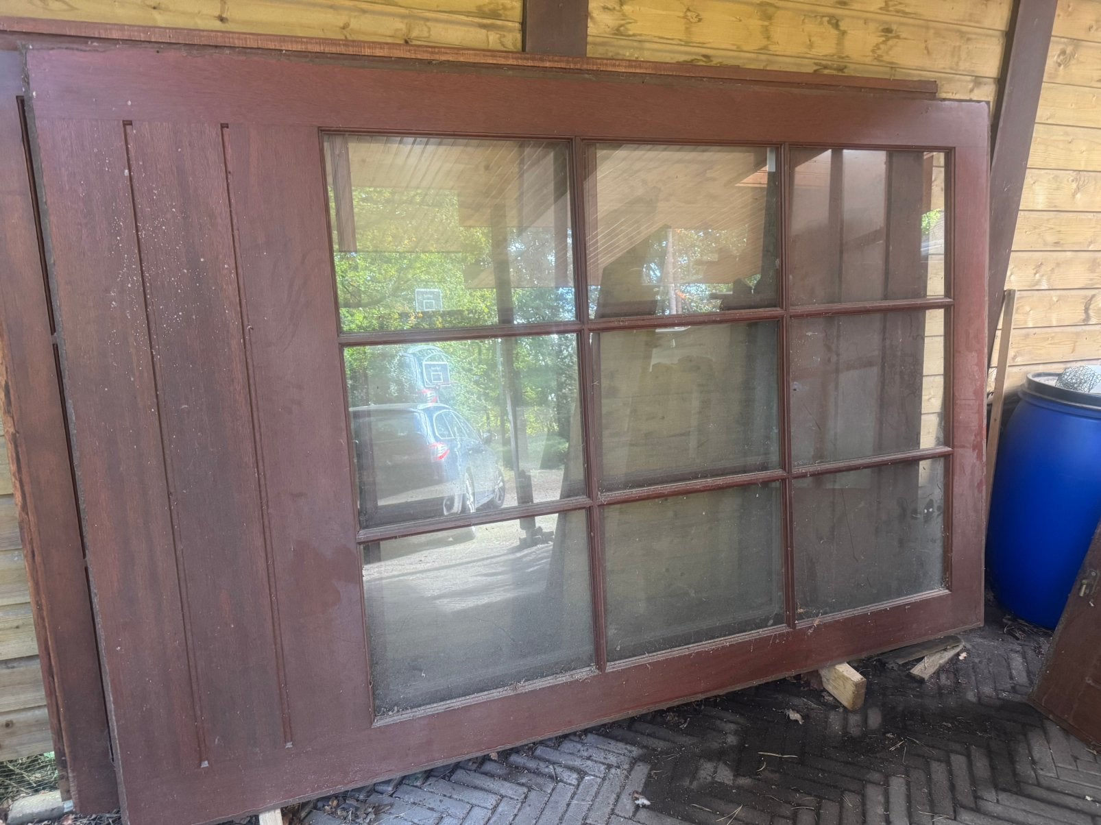 Merbau panelen, Ophalen, Zo goed als nieuw, Minder dan 250 cm