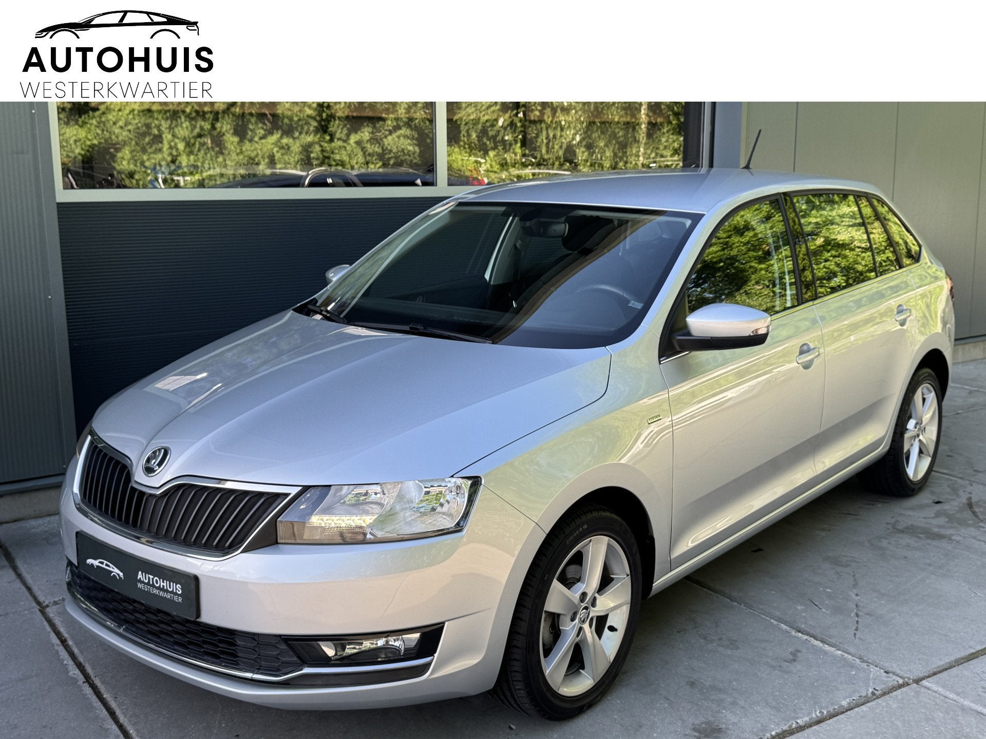 Skoda Rapid Spaceback 1.0 TSI 95pk DSG Greentech Clever Navi, Gebruikt, Met garantie (alle), Origineel Nederlands, Bedrijf