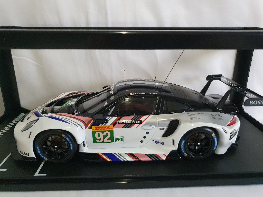 Porsche 911 RSR-19 #92 Goodbye Last Race WEC 2022 1:18 Ixo, Hobby en Vrije tijd, Modelauto's | 1:18, Ophalen of Verzenden, Nieuw