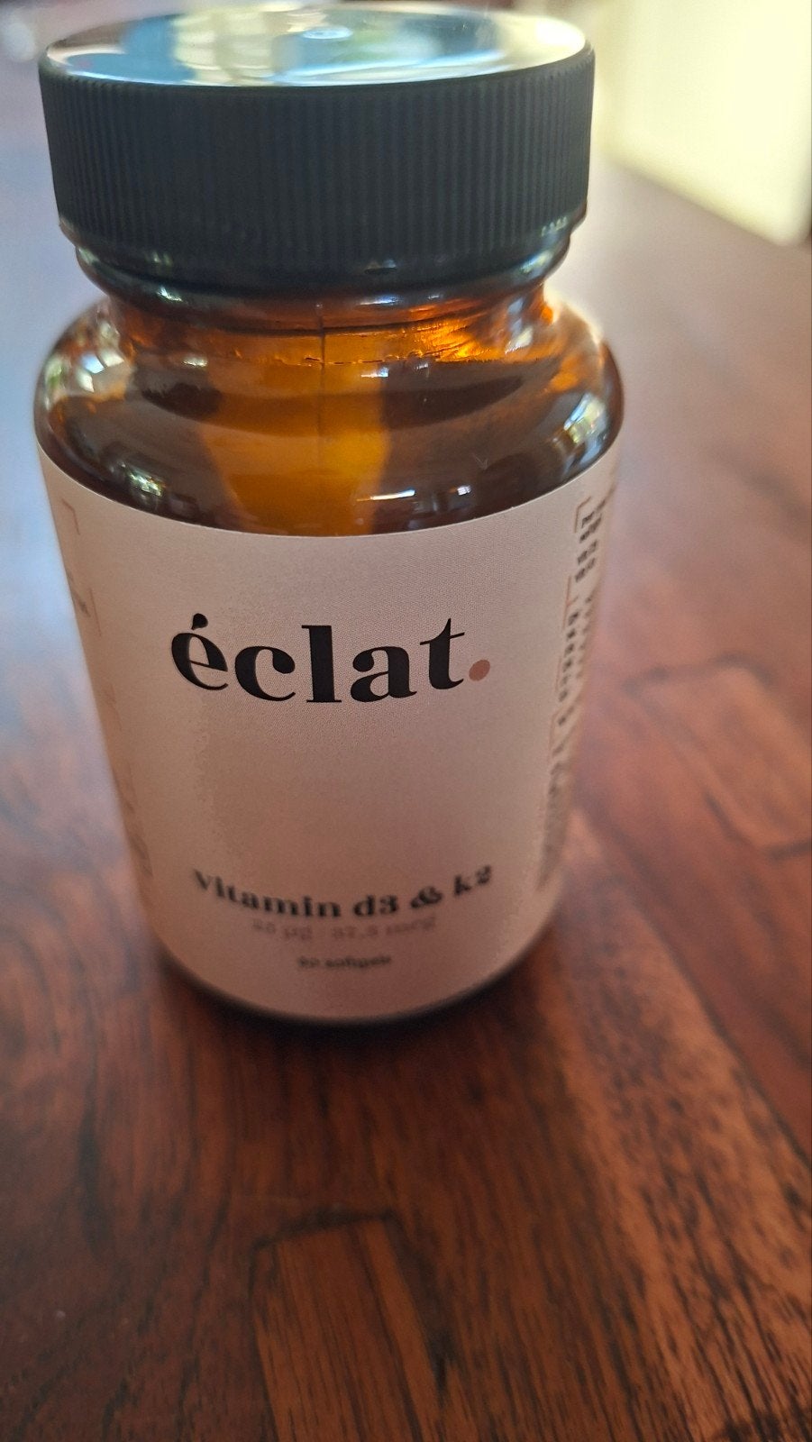 Eclat Vitamine D3 & K2 supplement, Ophalen of Verzenden, Nieuw, Overige typen