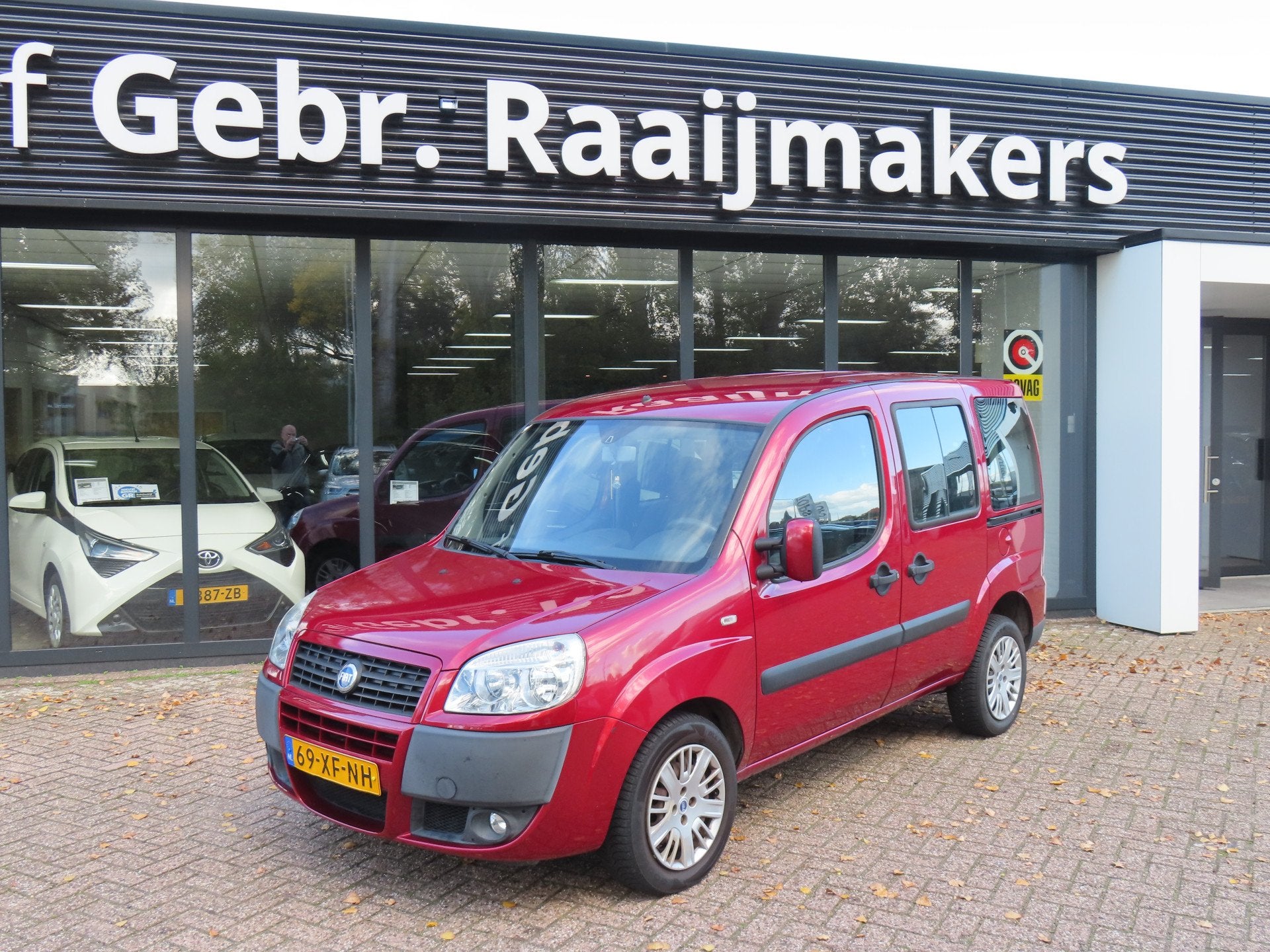 Fiat Doblò 1.4 Dynamic *Airco* (bj 2007), Auto's, Voorwielaandrijving, Gebruikt, Doblo, 4 cilinders