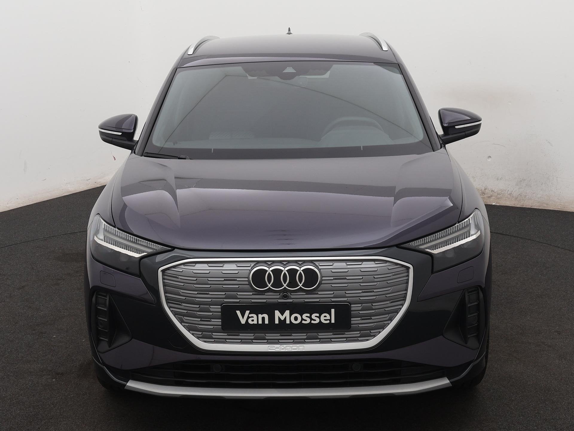 Audi Q4 e-tron 45 quattro Advanced Edition 82 kWh 286 PK | A, Auto's, 12 maanden, Zwart, Automatische klimaatregeling, SUV of Terreinwagen