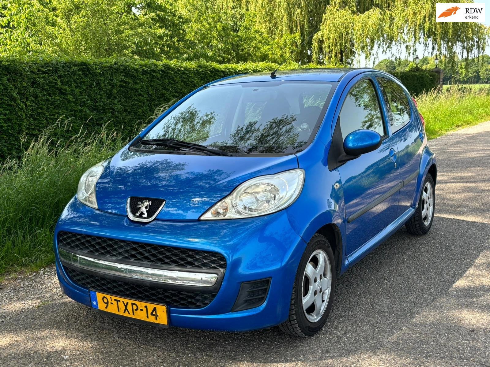 Peugeot 107 1.0-12V XR / Airco, Auto's, Peugeot, Voorwielaandrijving, Airbags, Stof, Gebruikt