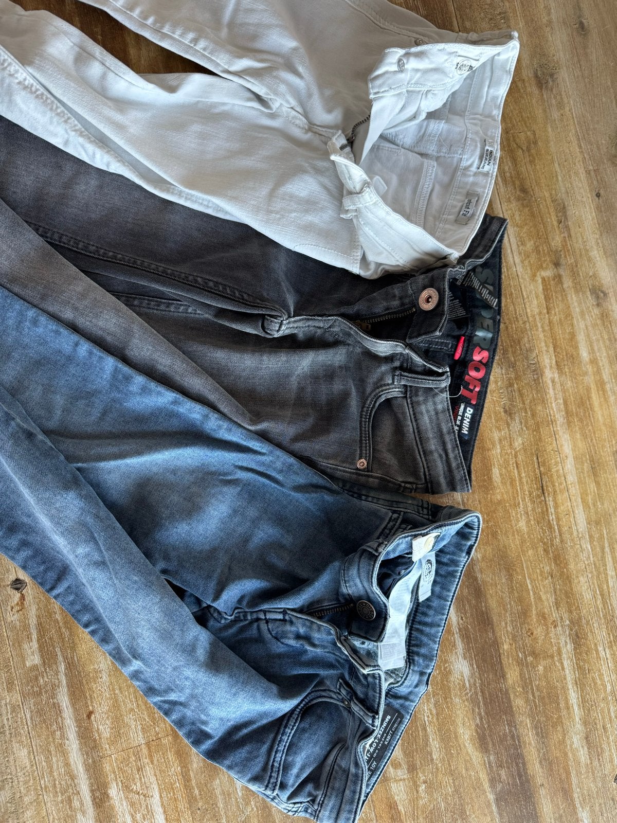 3 spijkerbroeken  - Vingino, Indian Blue Jeans, Ophalen of Verzenden, Gebruikt, Meisje, Broek