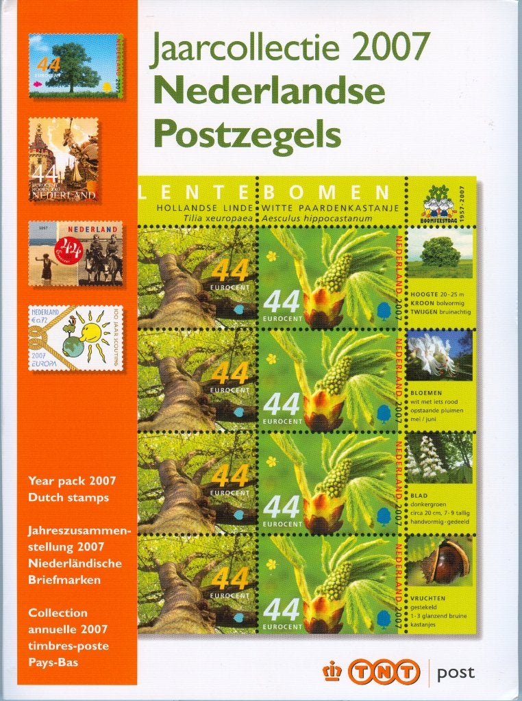 Jaarcollectie postzegels Nederland postfris compleet 2007, Postzegels en Munten, Postzegels | Nederland, Verzenden, Na 1940, Postfris