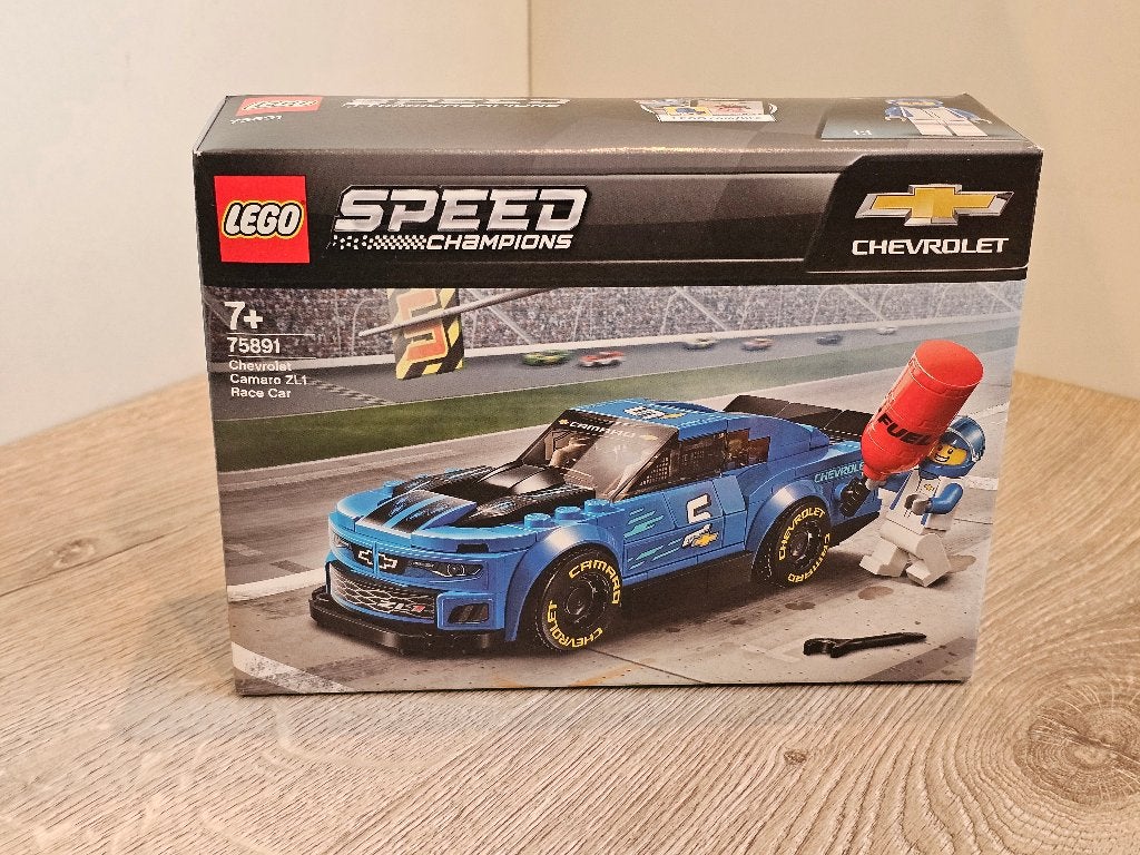 LEGO-UITVERKOOP Speed Champion, Camaro ZL1 Race car. <NIEUW>, Lego, Nieuw, Compleet, Complete set